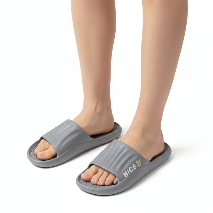 EVA Anti Slip And Odor Proof Household Indoor And Outdoor Men's And Women's Summer Shower Slippers Sandals
