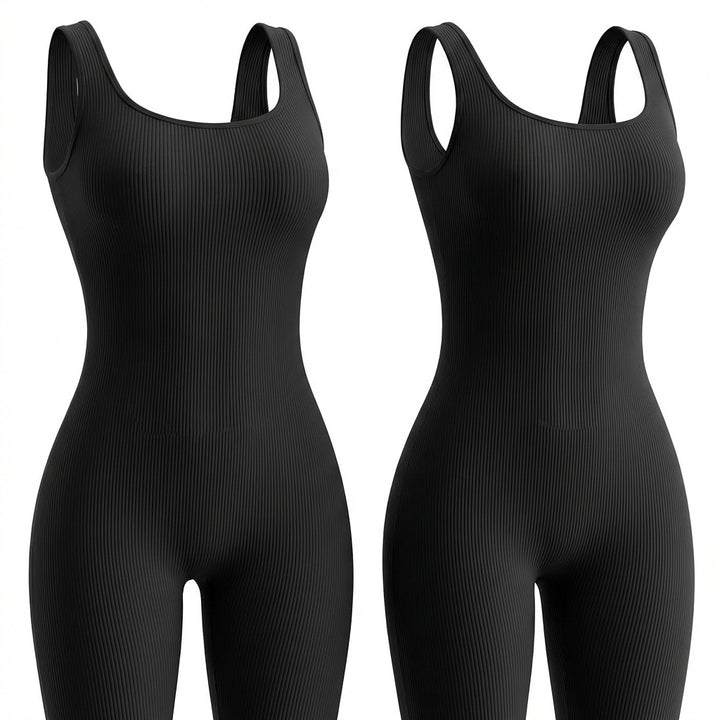 Women's Suspender Tank Top Tights