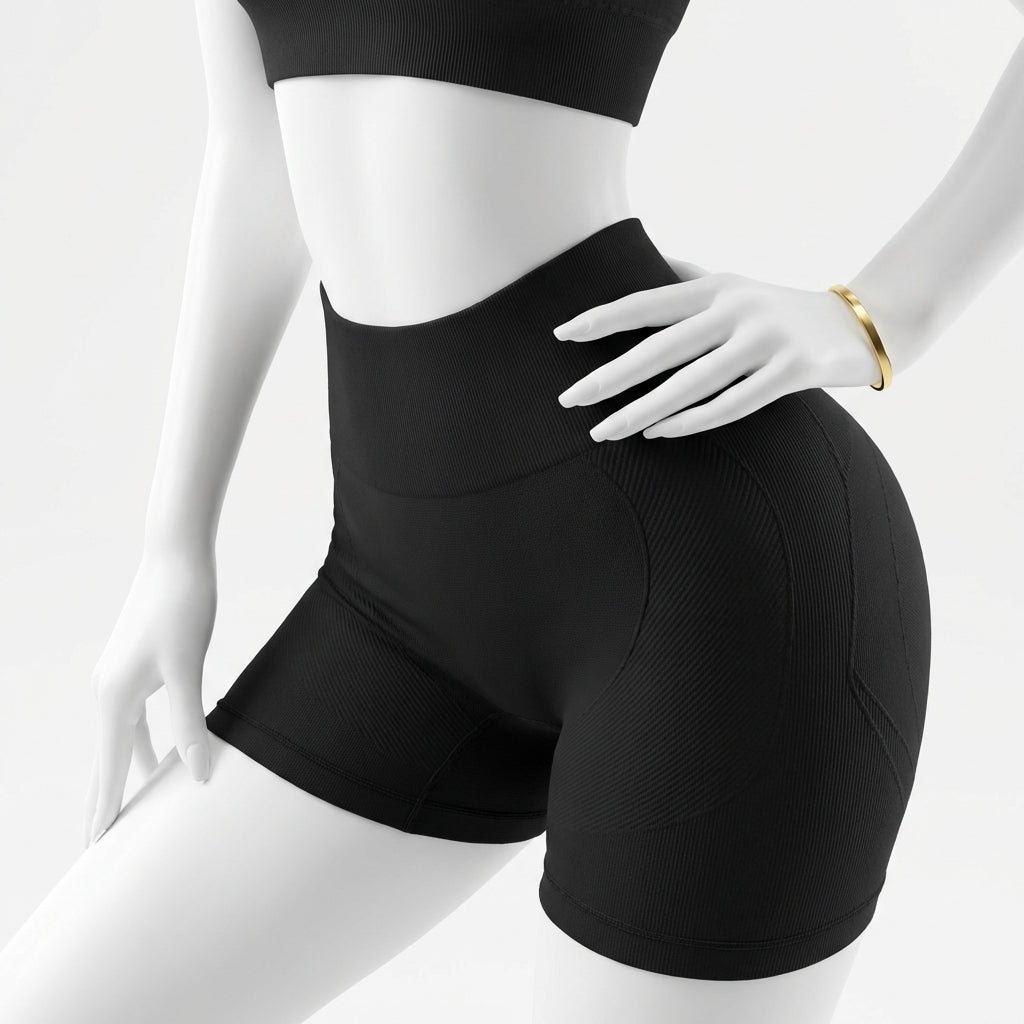 Women’s High-Stretch Quick-Dry Athletic Shorts – Casual Summer Fit