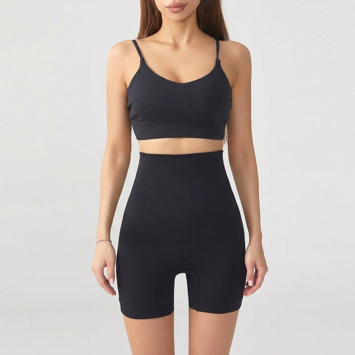 High Top Sports Shaping Pants Plus Size Seamless