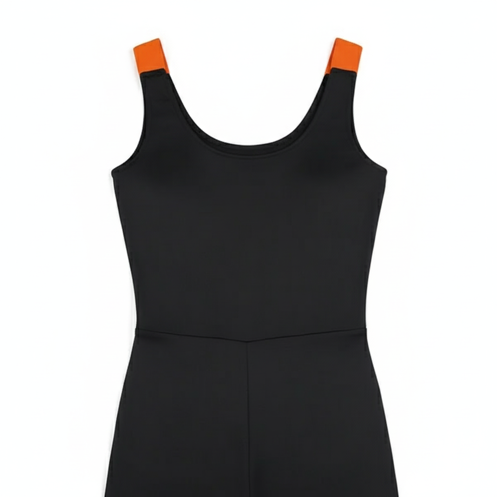 Women's Yoga Workout Jumpsuit – Sleeveless Stretch Fitness Bodysuit
