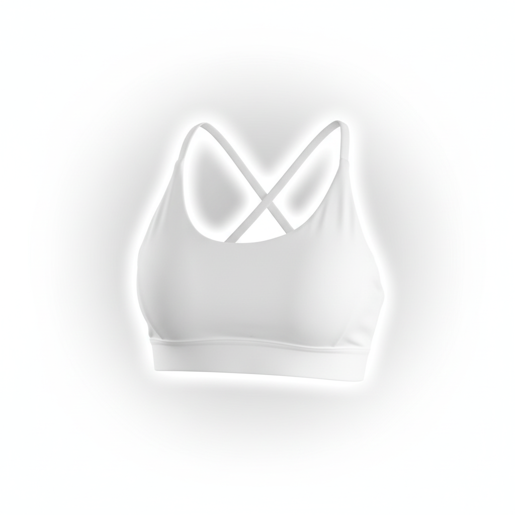 Back Mesh Triangle Push-Up Sports Bra – Racerback Padded Yoga &amp; Gym Bra