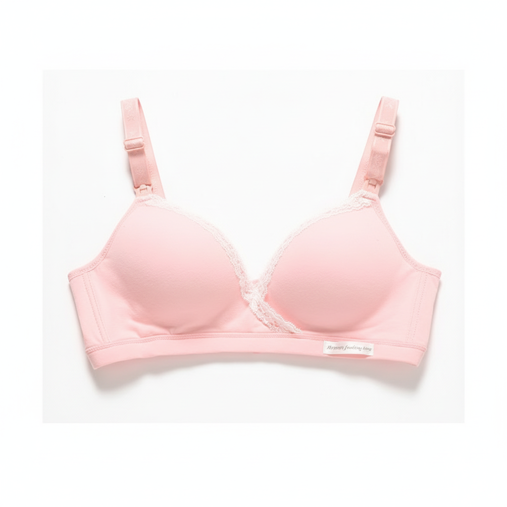 Cross-type Breastfeeding Bra, No Steel Ring, Double Buckle, Breastfeeding Underwear For Pregnant Women