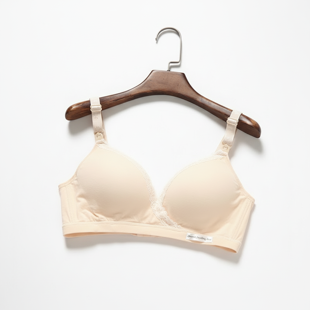 Cross-type Breastfeeding Bra, No Steel Ring, Double Buckle, Breastfeeding Underwear For Pregnant Women