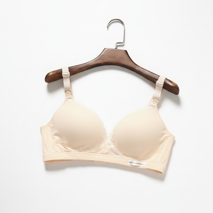 Cross-type Breastfeeding Bra, No Steel Ring, Double Buckle, Breastfeeding Underwear For Pregnant Women