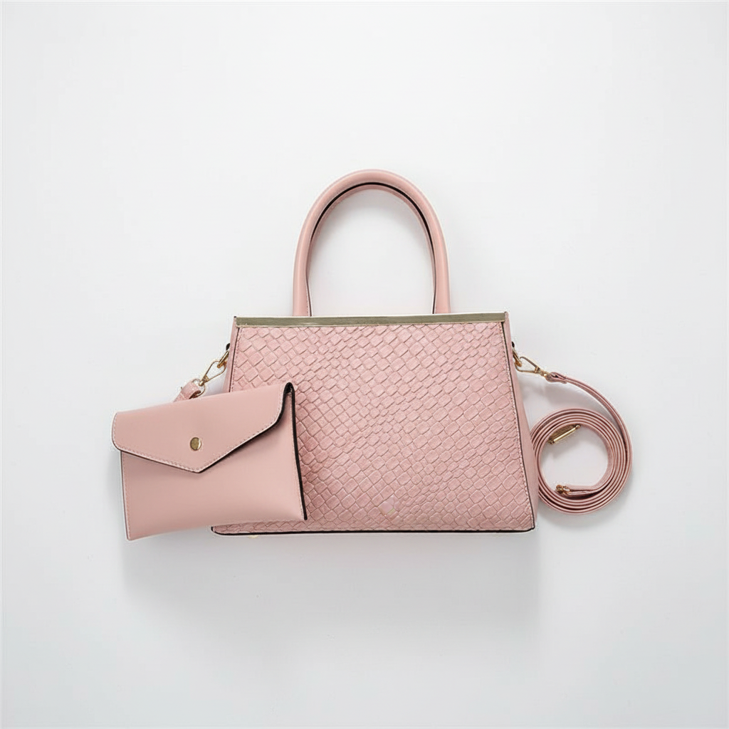 2 In 1 Bold Luxe Structured Handbag - Women's Fashion PU Handbag Custom Made Shoulder Bags Woman Handbag Bag