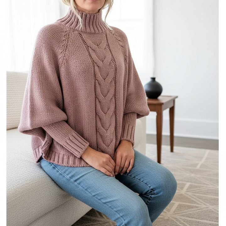 Pullover sweater women loose sweater