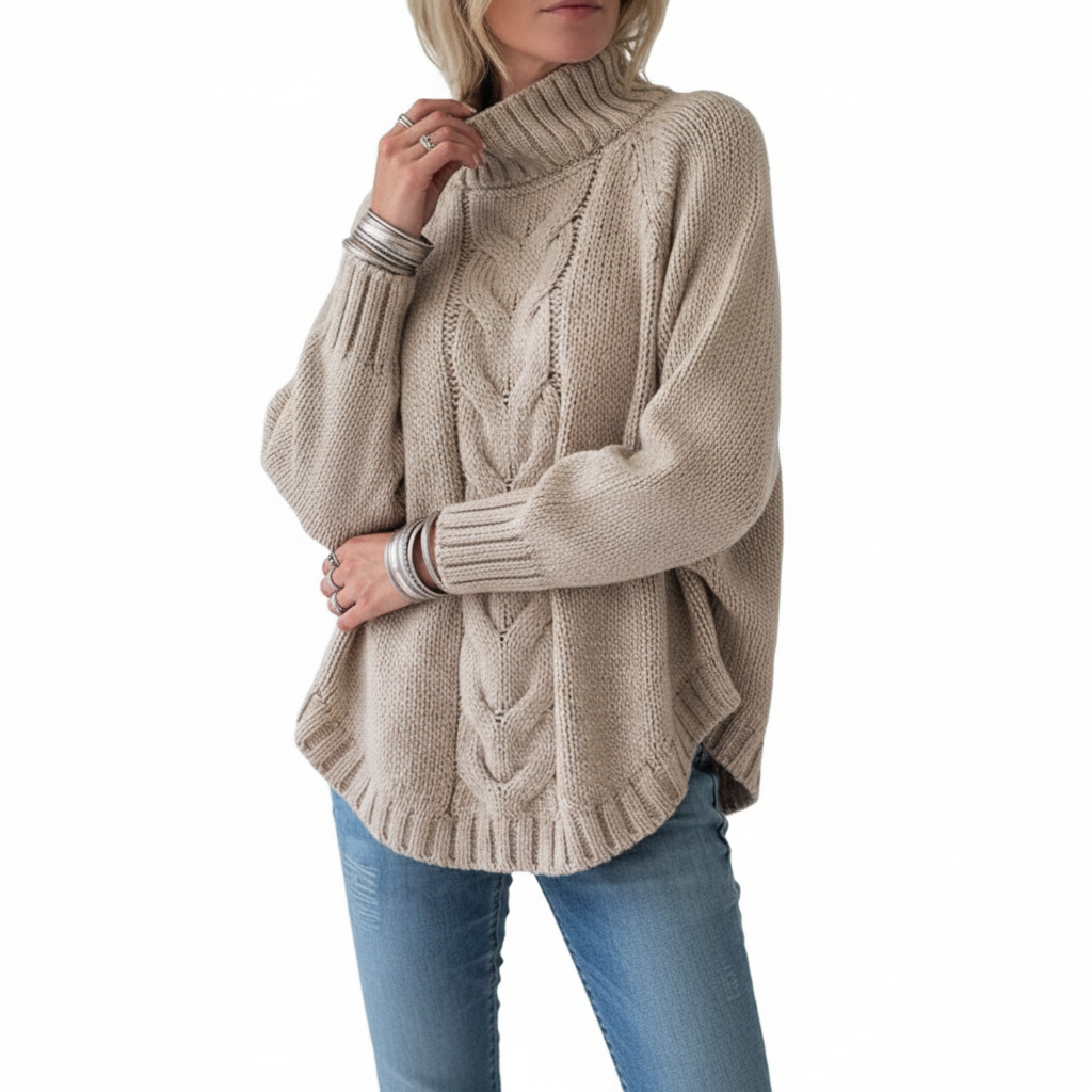 Pullover sweater women loose sweater