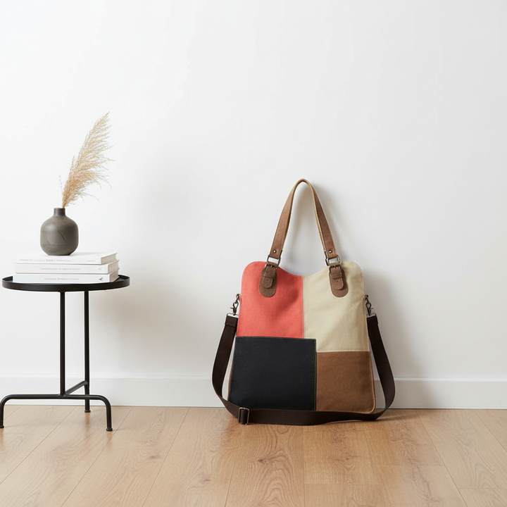 New Cotton Canvas Bag - March Canvas Diamond Cotton Canvas Bag Crossbody Fashion And High Quality