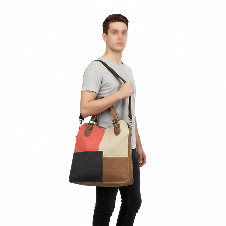 New Cotton Canvas Bag - March Canvas Diamond Cotton Canvas Bag Crossbody Fashion And High Quality
