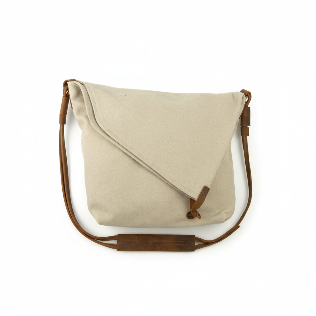 Crossbody retro art cloth bag