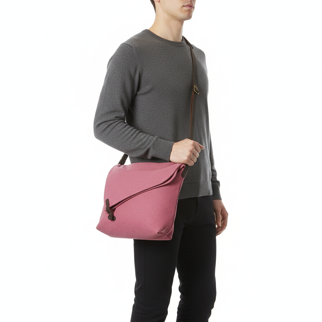 Crossbody retro art cloth bag