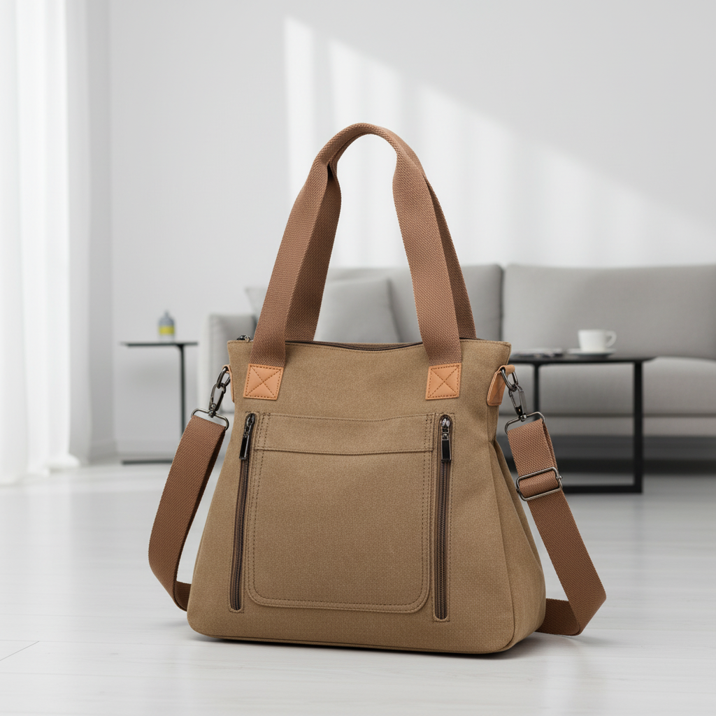 Women Totes All-match Portable Large-capacity Female Canvas Bag Female Casual Shoulder Bags