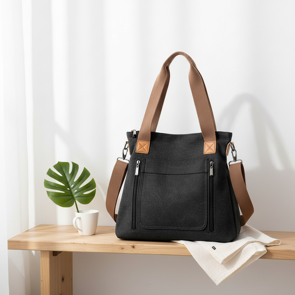 Women Totes All-match Portable Large-capacity Female Canvas Bag Female Casual Shoulder Bags