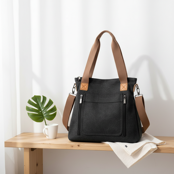 Women Totes All-match Portable Large-capacity Female Canvas Bag Female Casual Shoulder Bags