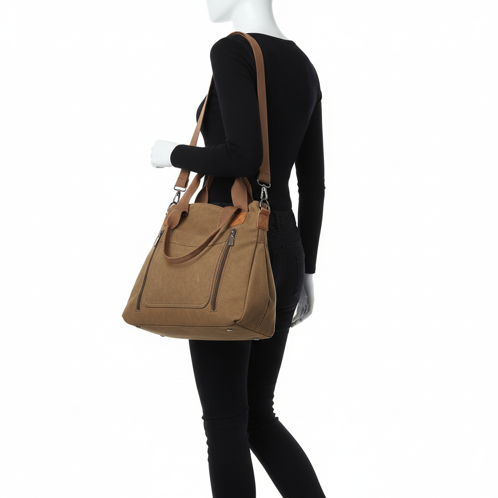 Women Totes All-match Portable Large-capacity Female Canvas Bag Female Casual Shoulder Bags