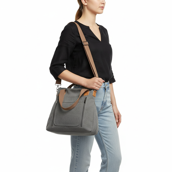 Women Totes All-match Portable Large-capacity Female Canvas Bag Female Casual Shoulder Bags