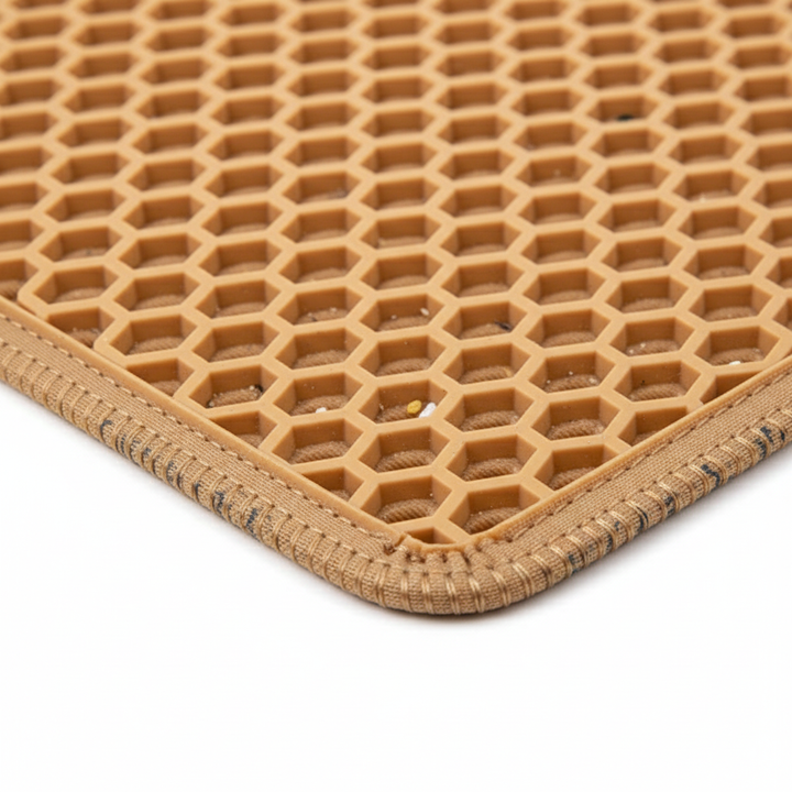Double Layer Rice Shaped Cat Litter Pad