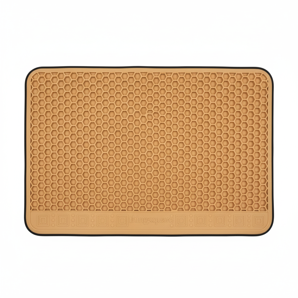 Double Layer Rice Shaped Cat Litter Pad