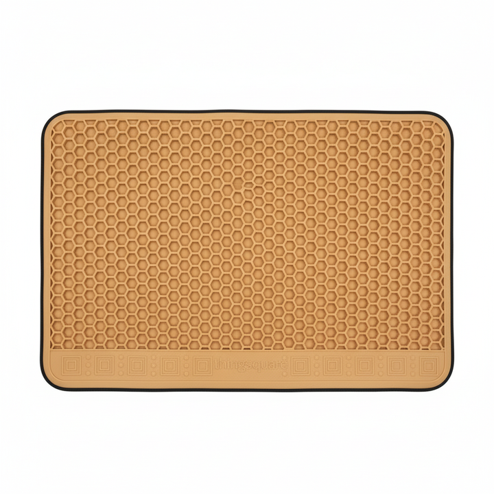 Double Layer Rice Shaped Cat Litter Pad