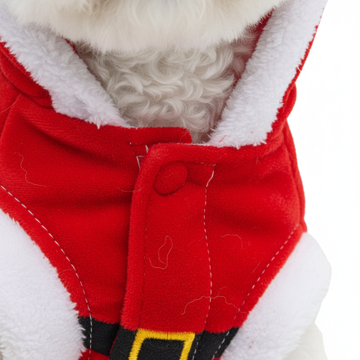 Pet Christmas Costume – Santa Claus Reindeer Outfit for Dogs & Cats