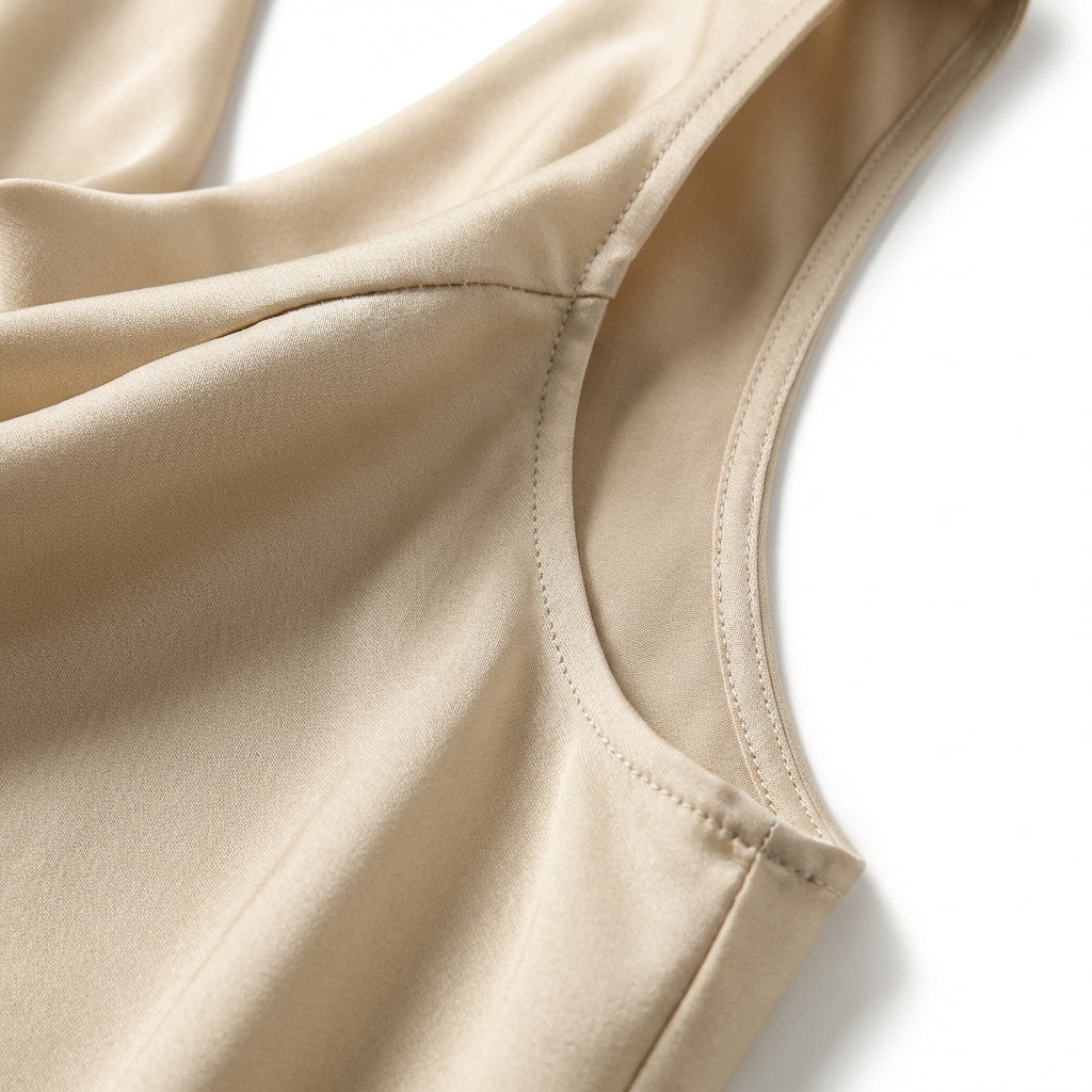 Women Solid Color Swing Collar Sleeveless Vest Trendy Elegant Shirt With Halter Neckline Backless Short Sleeve Tops Tshirts