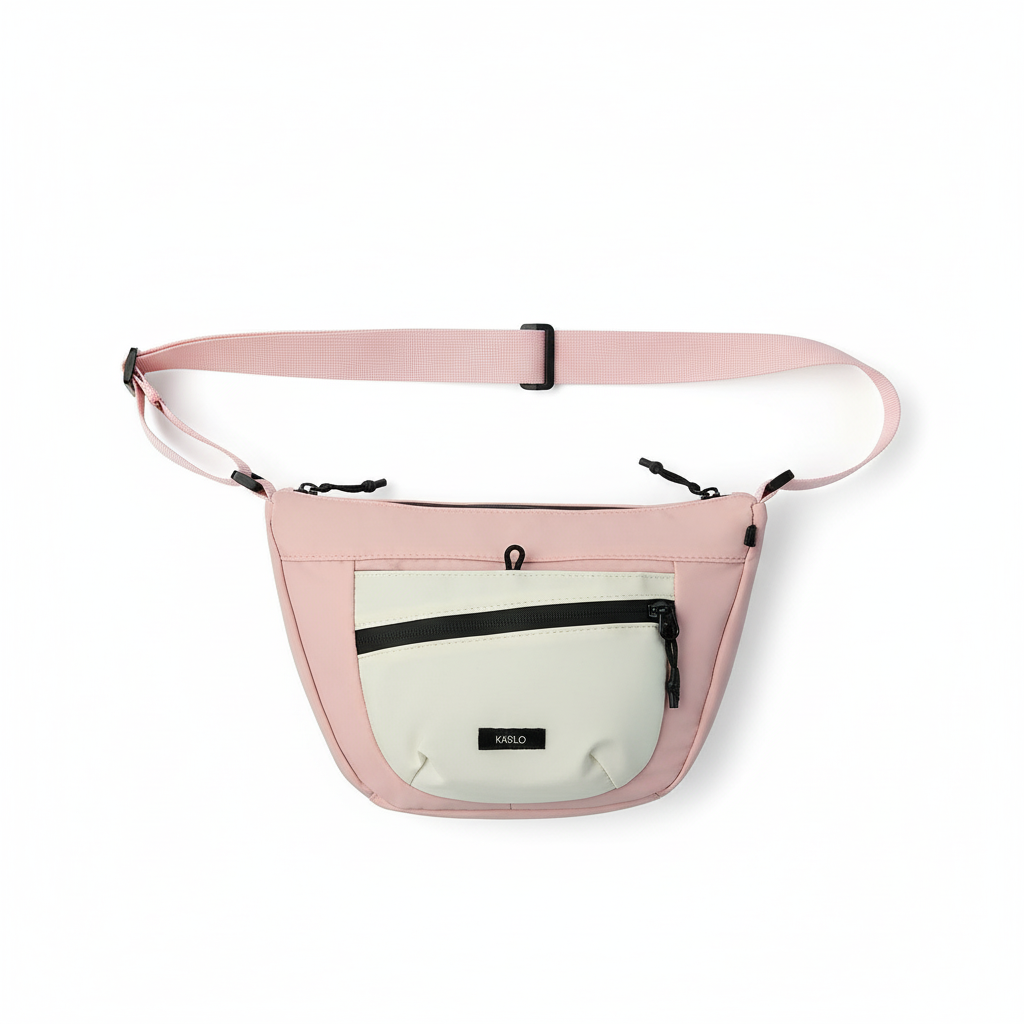 Women's Nylon Crossbody Messenger Bag – Lightweight Casual Shoulder Bag