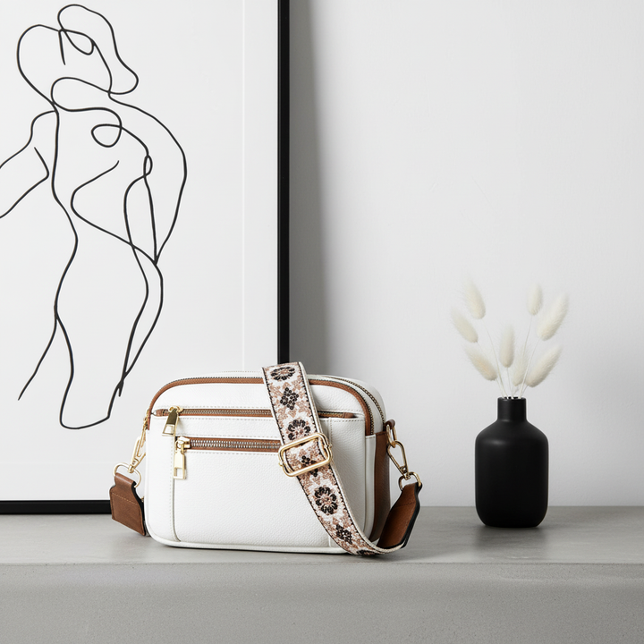 Women's PU Leather Crossbody Bag – Stylish Business & Daily Shoulder Bag