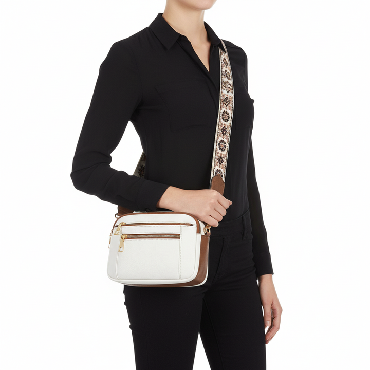 Women's PU Leather Crossbody Bag – Stylish Business & Daily Shoulder Bag
