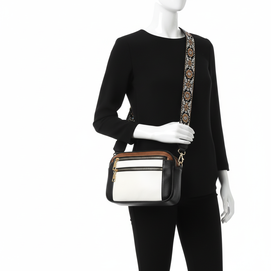 Women's PU Leather Crossbody Bag – Stylish Business & Daily Shoulder Bag