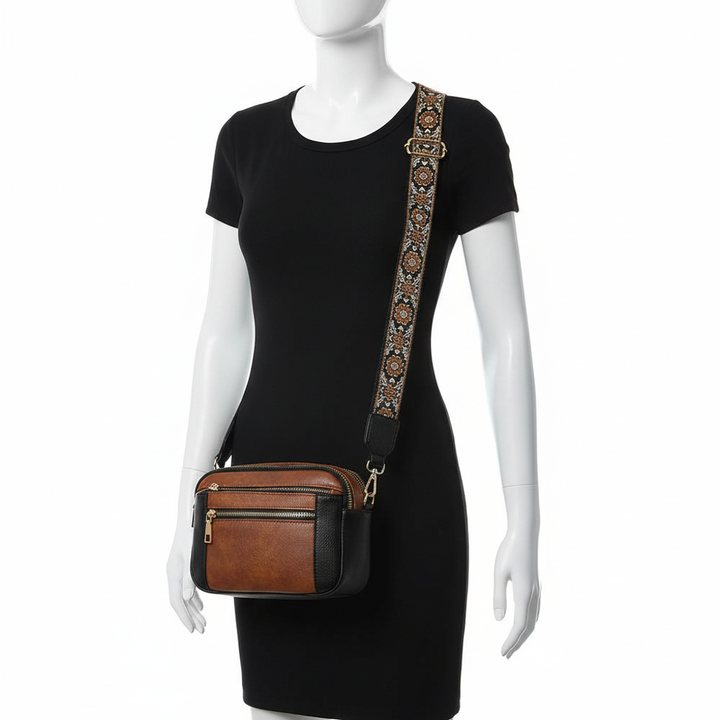 Women's PU Leather Crossbody Bag – Stylish Business & Daily Shoulder Bag