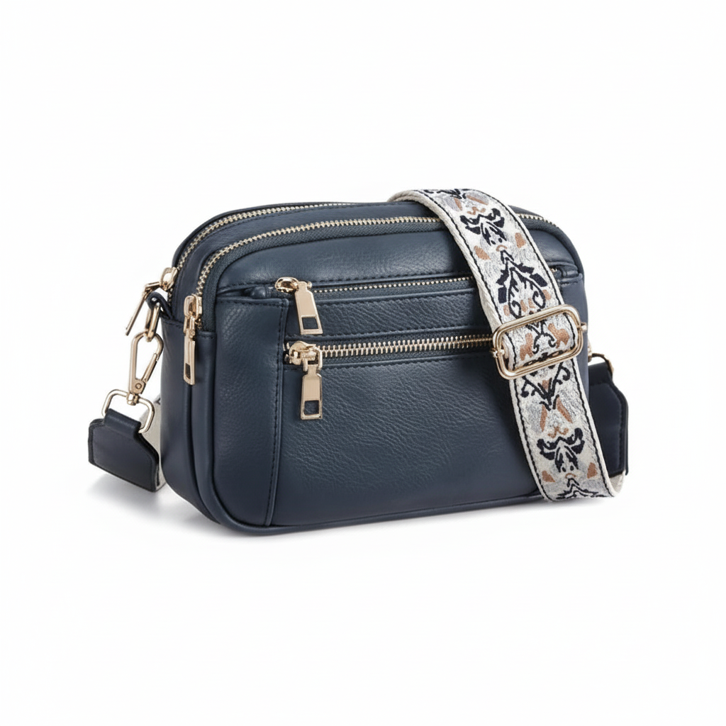 Women's PU Leather Crossbody Bag – Stylish Business & Daily Shoulder Bag