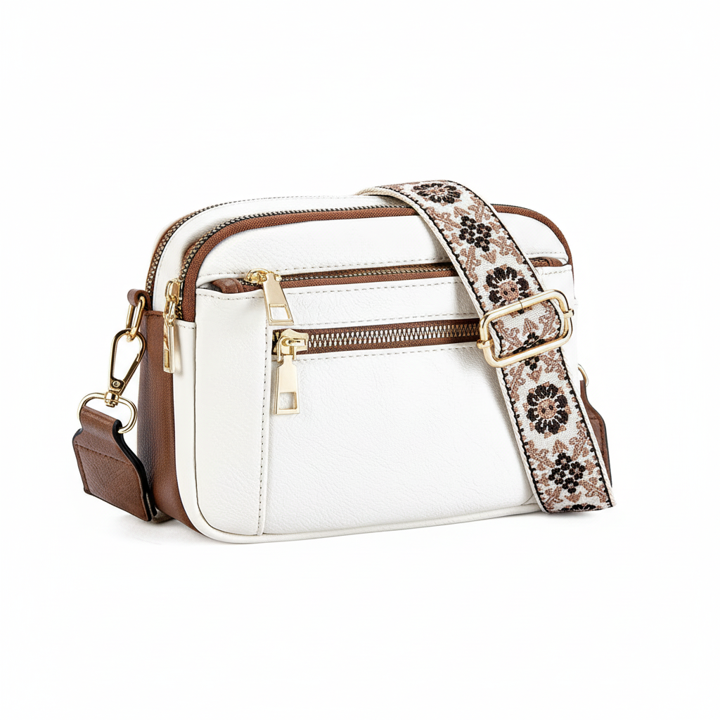 Women's PU Leather Crossbody Bag – Stylish Business & Daily Shoulder Bag