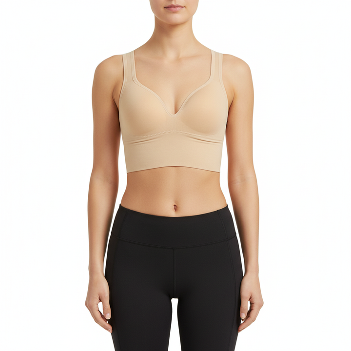 Sports Bra Beauty Back Soft Support Shoulder Strap