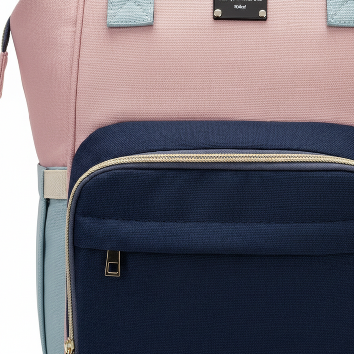 Large Capacity Diaper Backpack – Multi-Function Baby Mummy Travel Bag