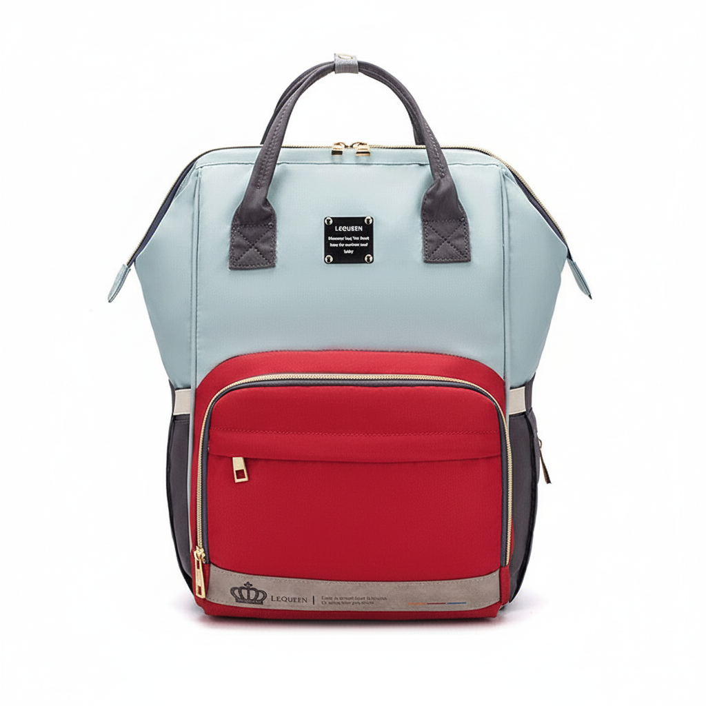 Large Capacity Diaper Backpack – Multi-Function Baby Mummy Travel Bag