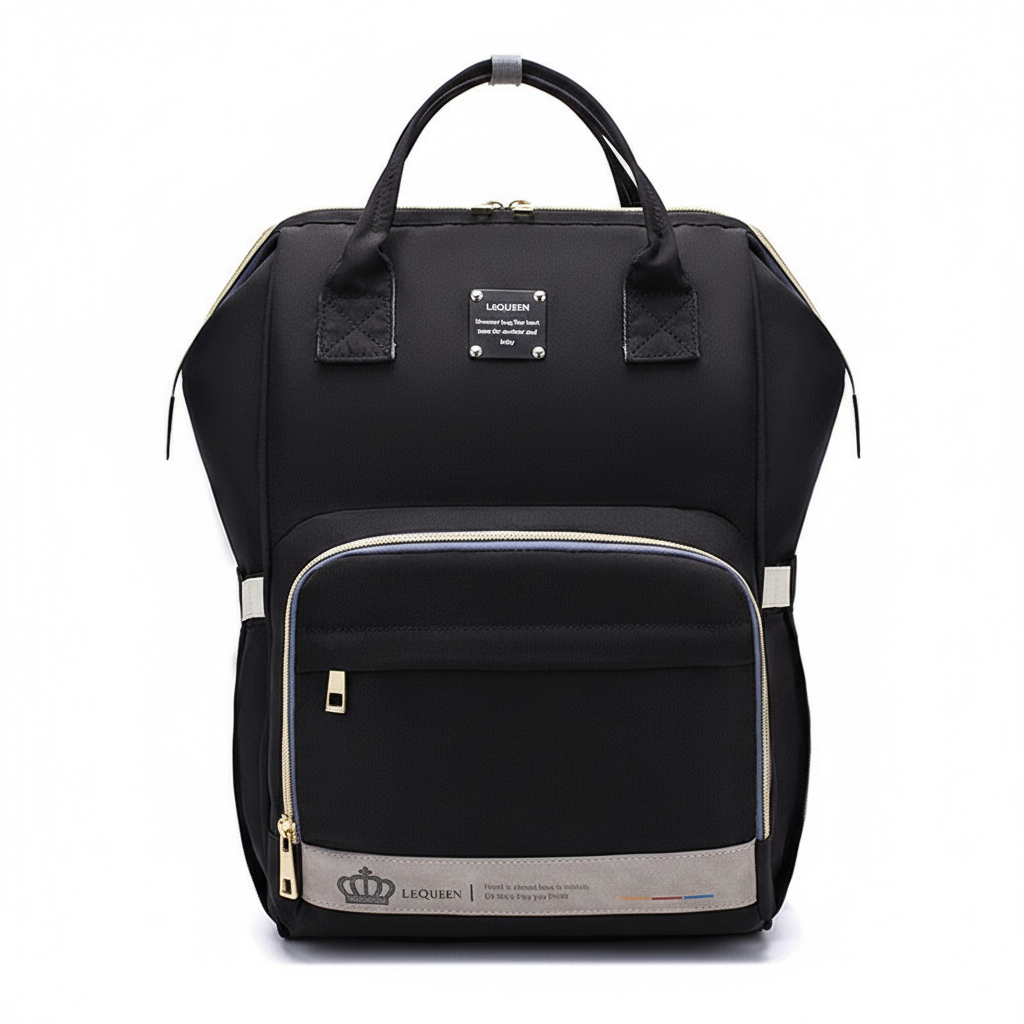 Large Capacity Diaper Backpack – Multi-Function Baby Mummy Travel Bag