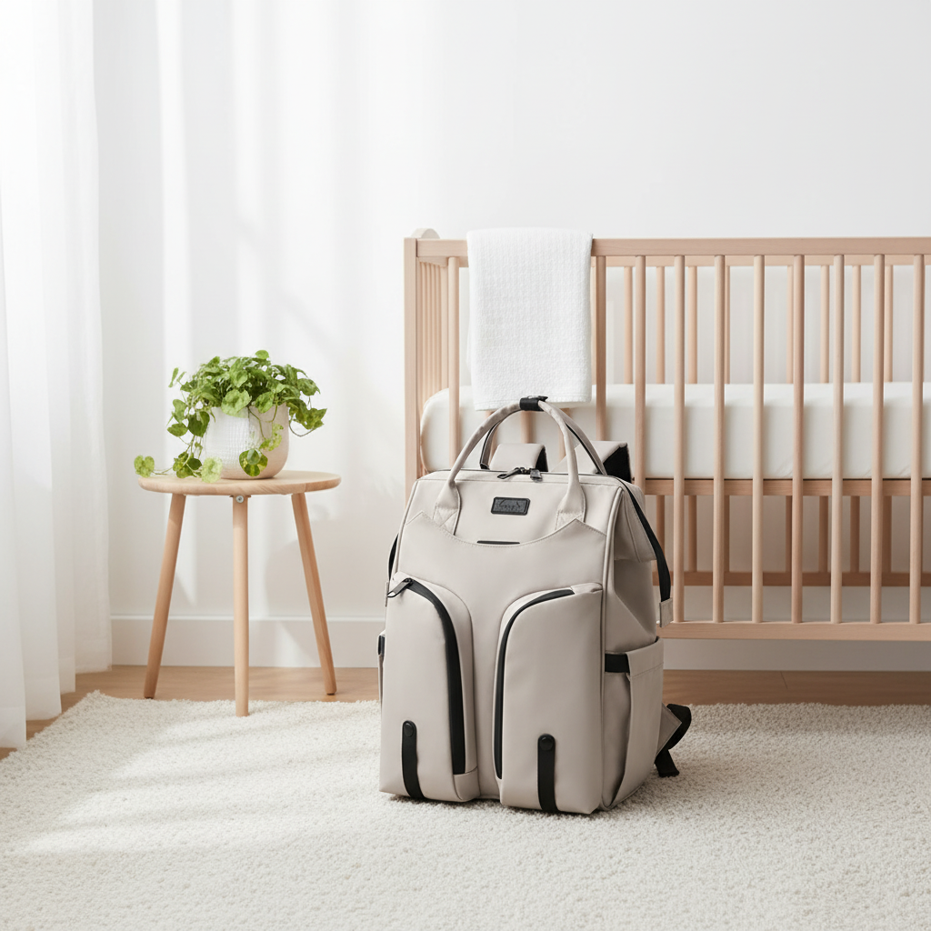 Large Capacity Mommy Diaper Backpack – Mother & Baby Travel Bag