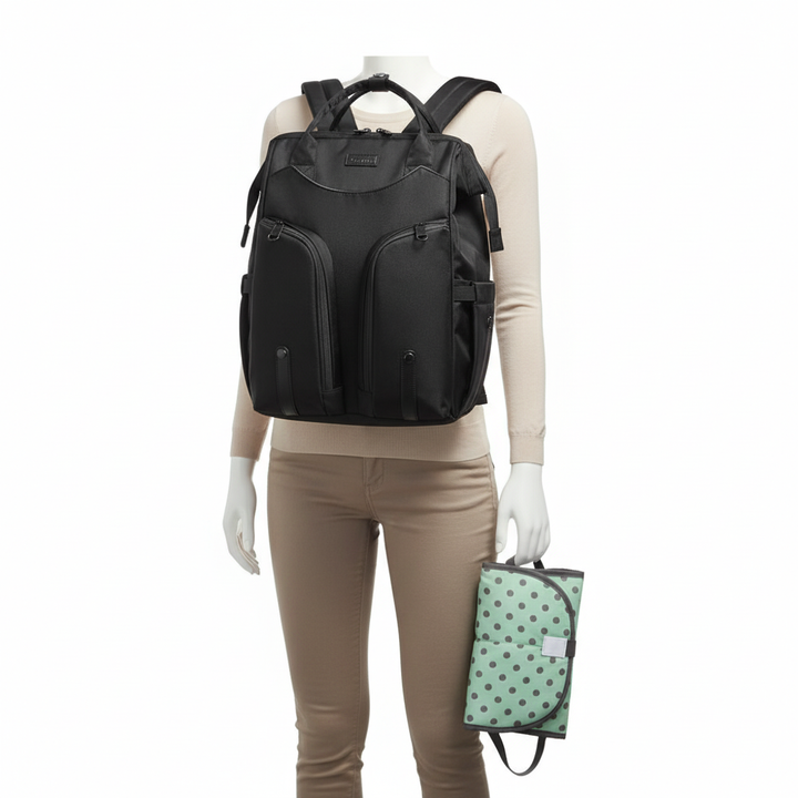 Large Capacity Mommy Diaper Backpack – Mother & Baby Travel Bag