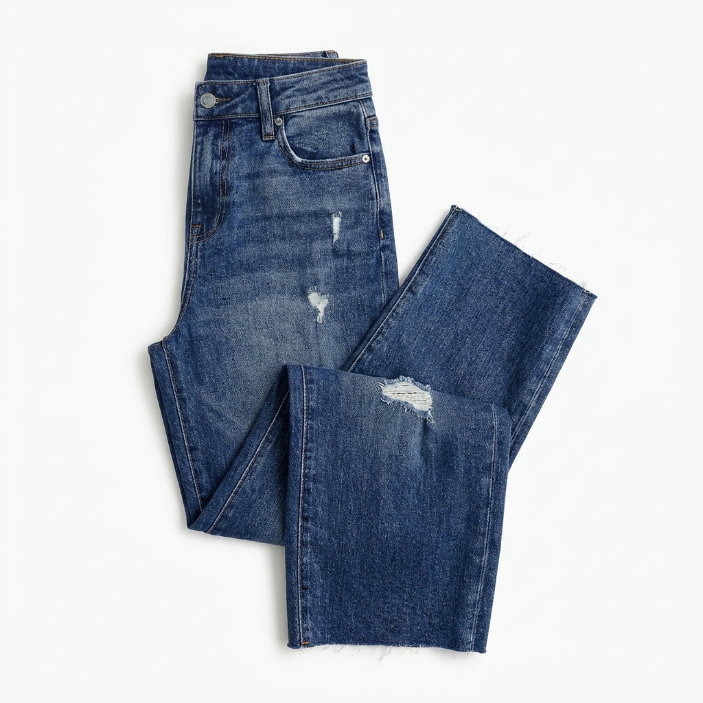Women's High Waisted Loose Jeans