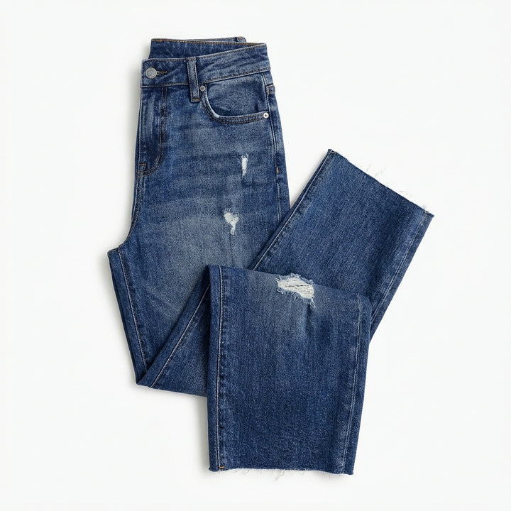 Women's High Waisted Loose Jeans