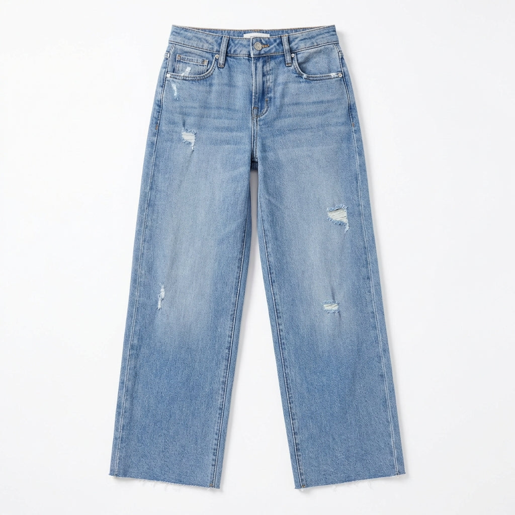 Women's High Waisted Loose Jeans