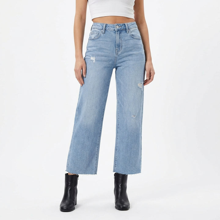 Women's High Waisted Loose Jeans