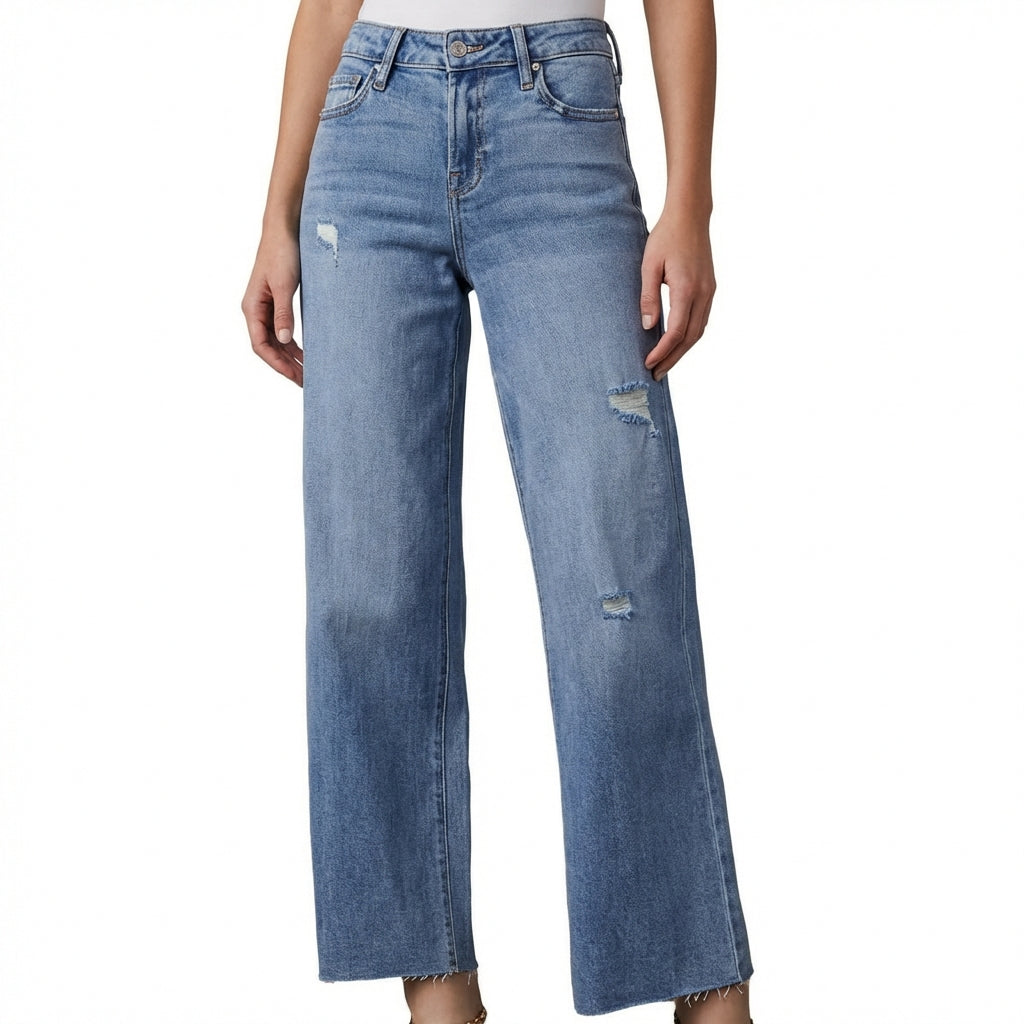 Women's High Waisted Loose Jeans