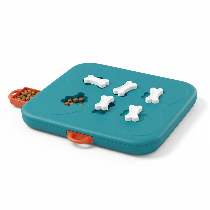 Pet Treasure Hunt Puzzle Toy – Interactive Food Dispensing Game