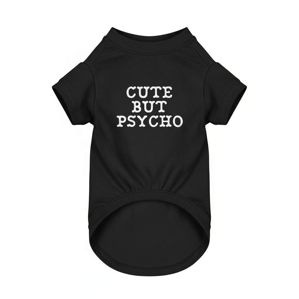 Funny Printed Pet T-Shirt – Soft Casual Clothing for Dogs & Cats