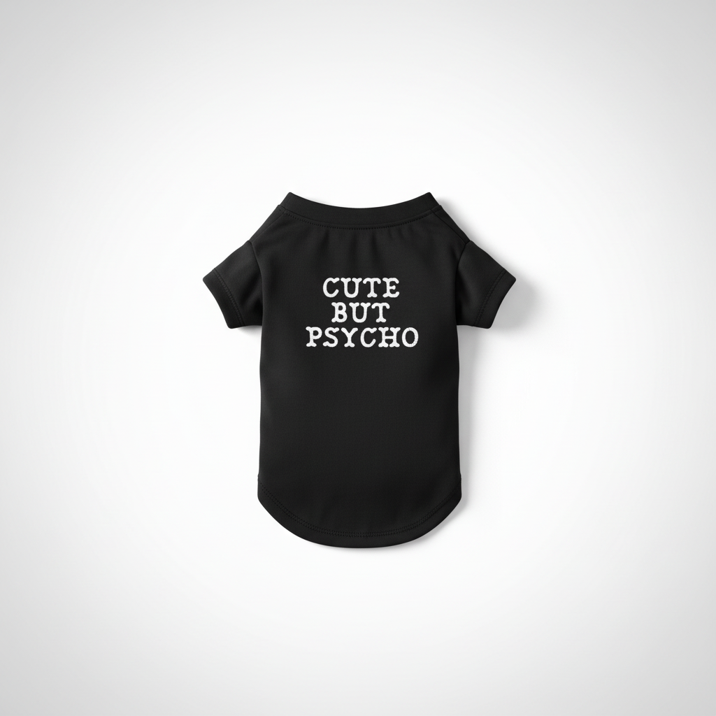 Funny Printed Pet T-Shirt – Soft Casual Clothing for Dogs & Cats