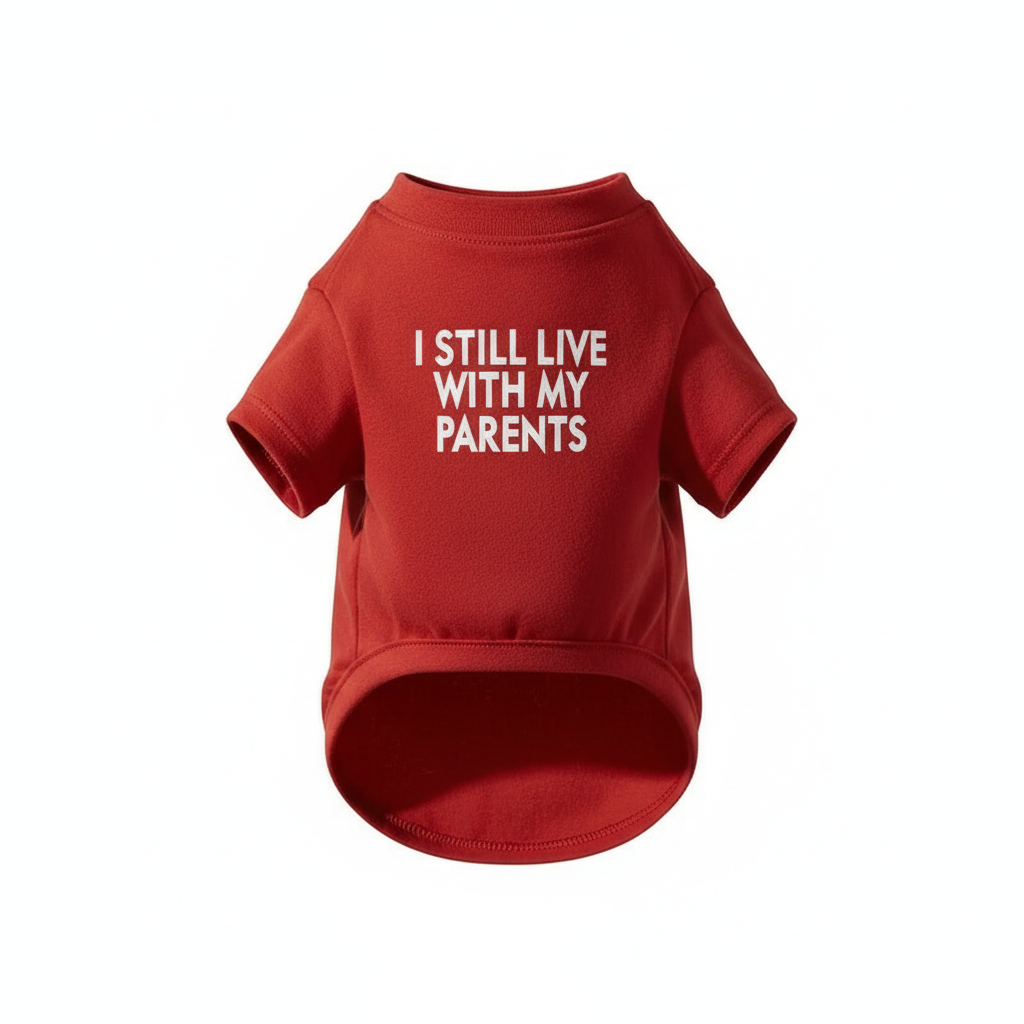 Funny Printed Pet T-Shirt – Soft Casual Clothing for Dogs & Cats