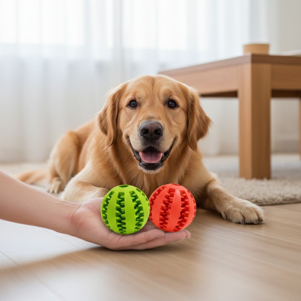 Pet Dog Toy Bite Resistant Molar Stick Puppy Ball