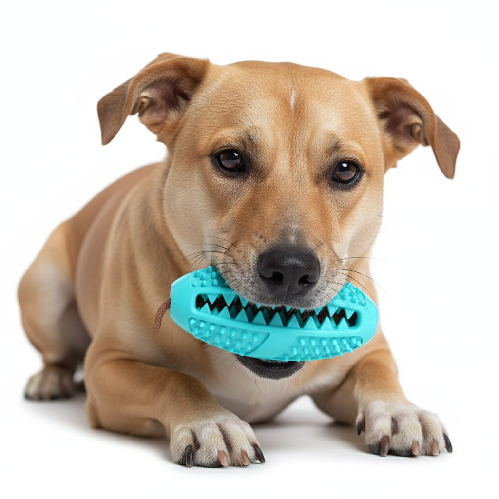 Dog Toys Silicon Suction Cup Tug Interactive Dog Ball Toy For Pet Chew Bite Tooth Cleaning Toothbrush Feeding Pet Supplies